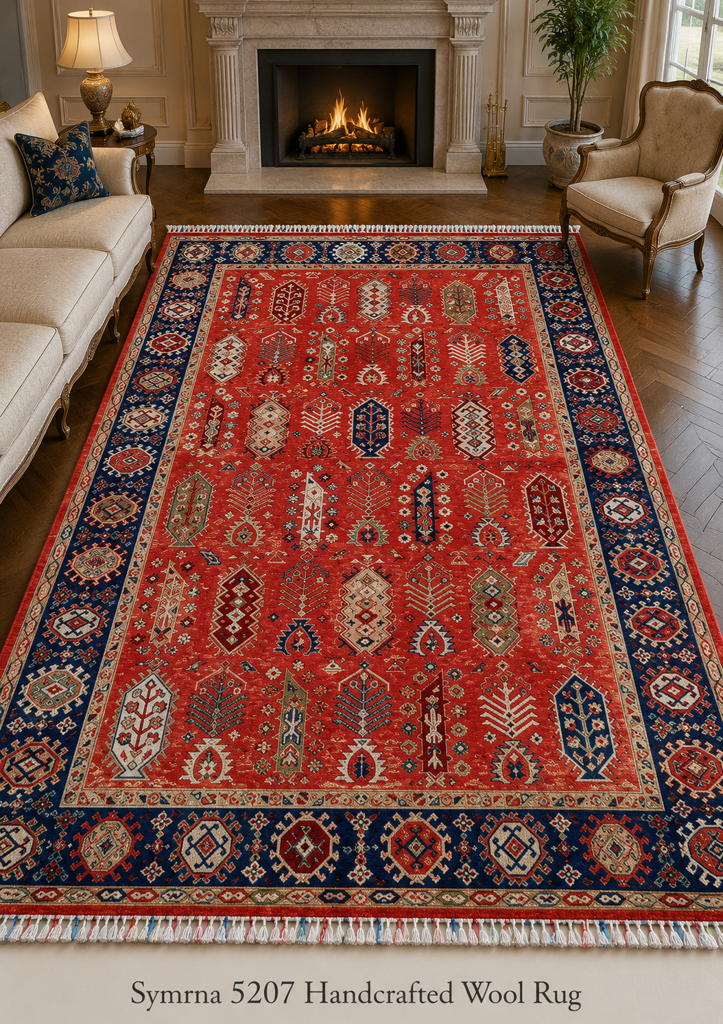 Anatolia 3804 Handcrafted Wool Rug