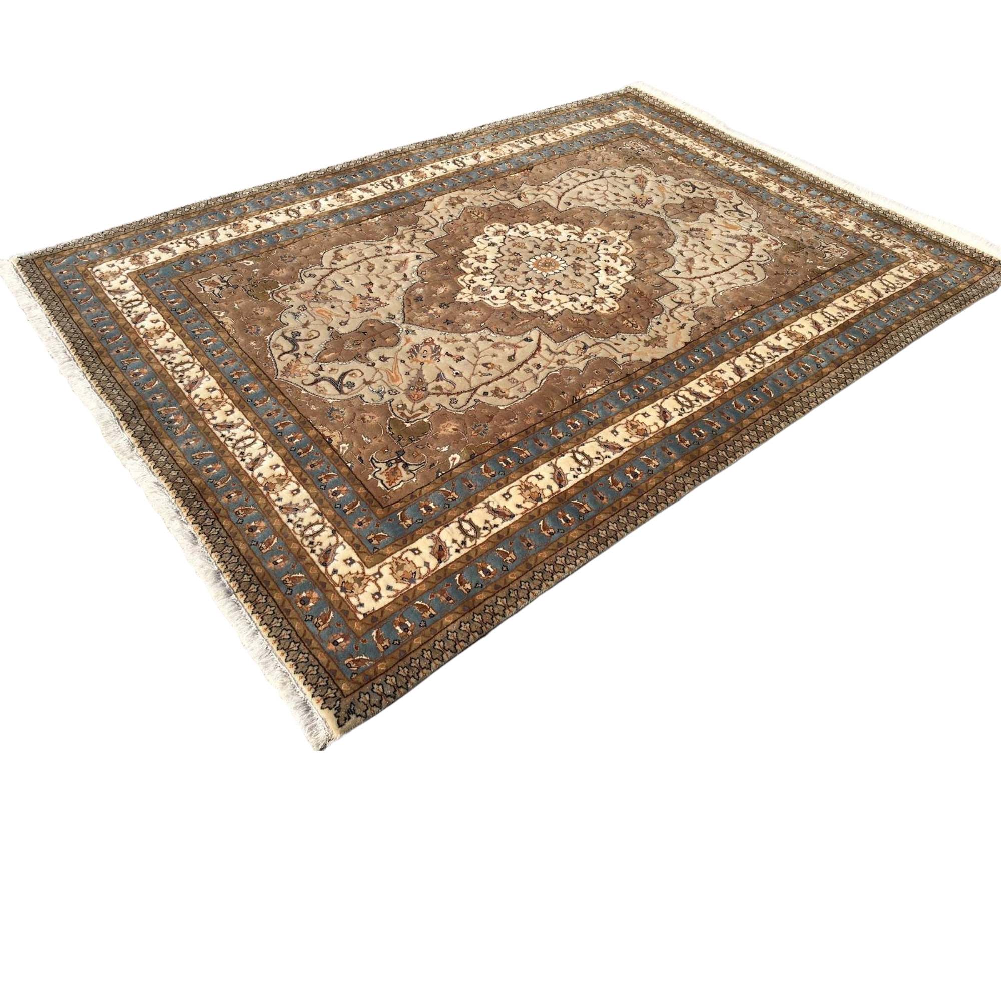 Hereke Mix Carpets Enderun Butik Halı 031324 — Camel Carpet