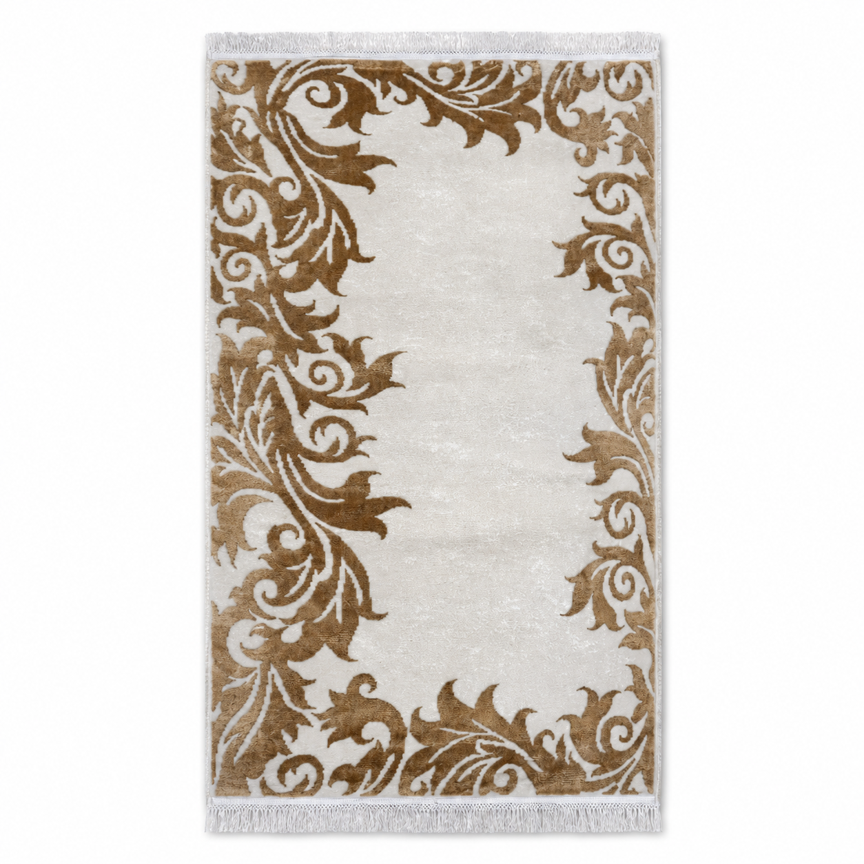 Kivrim Ivory Bronze Silk Runner