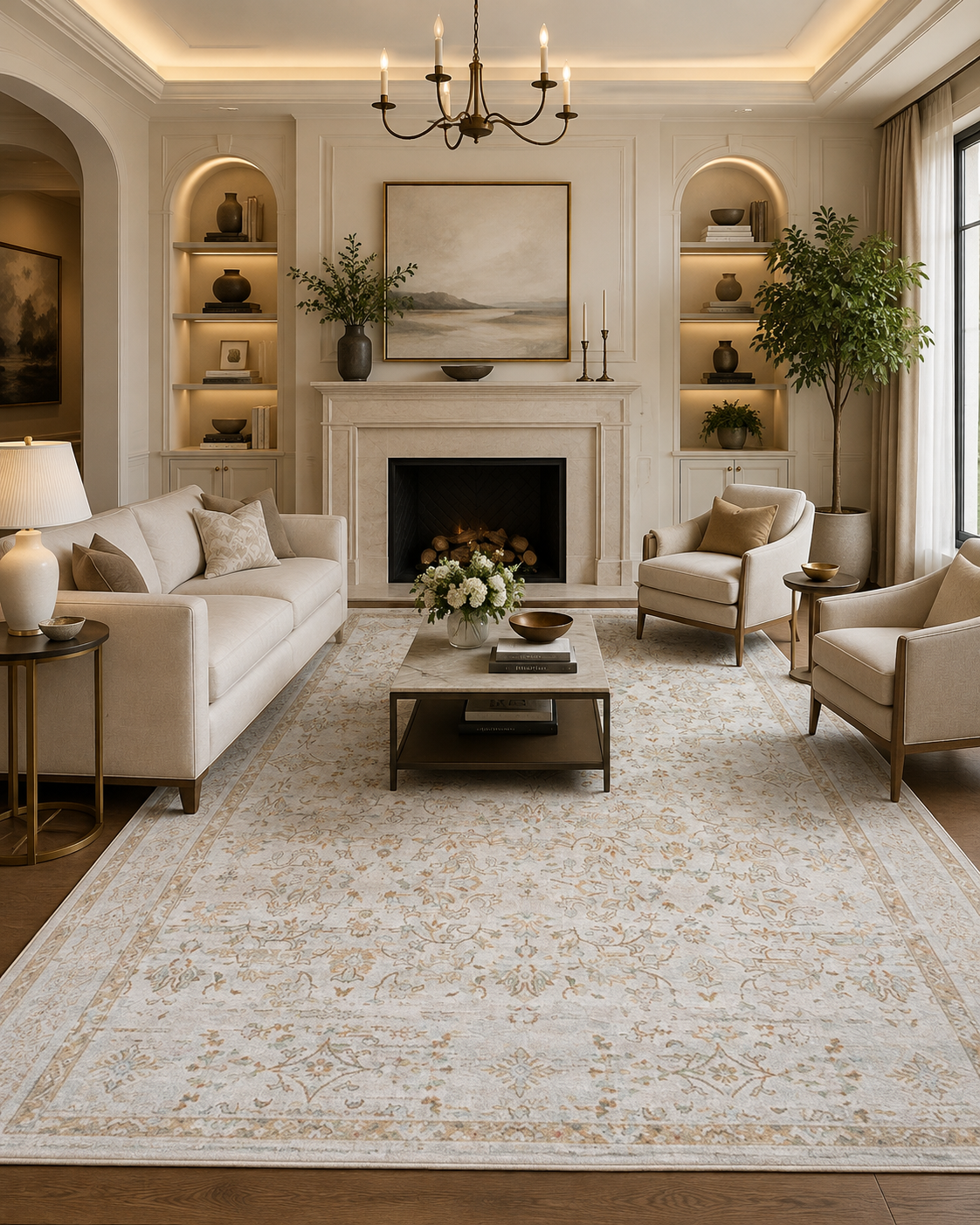 Aisha 5806 Handcrafted Wool Rug