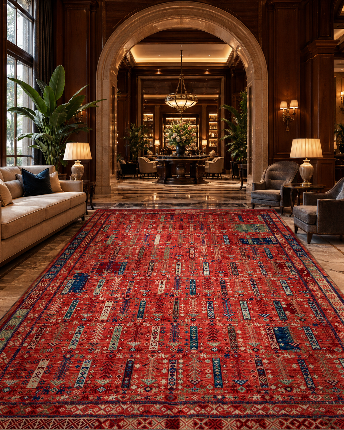Anatolia 3805 Handcrafted Wool Rug