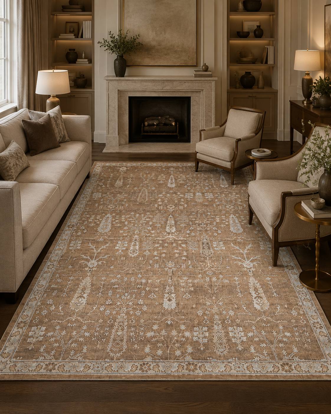 Tuareg 4801 Handcrafted Wool Rug