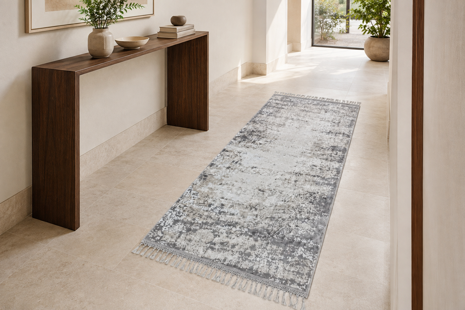 Sis Ivory Silk Rug