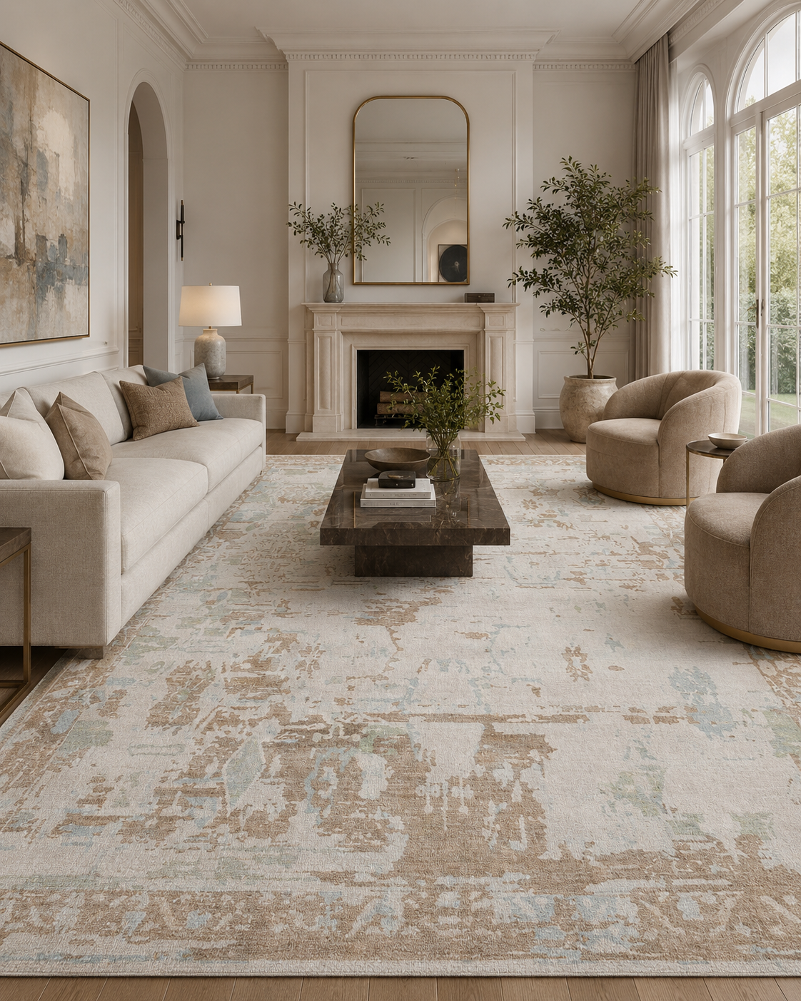 Symrna 5203 Handcrafted Wool Rug
