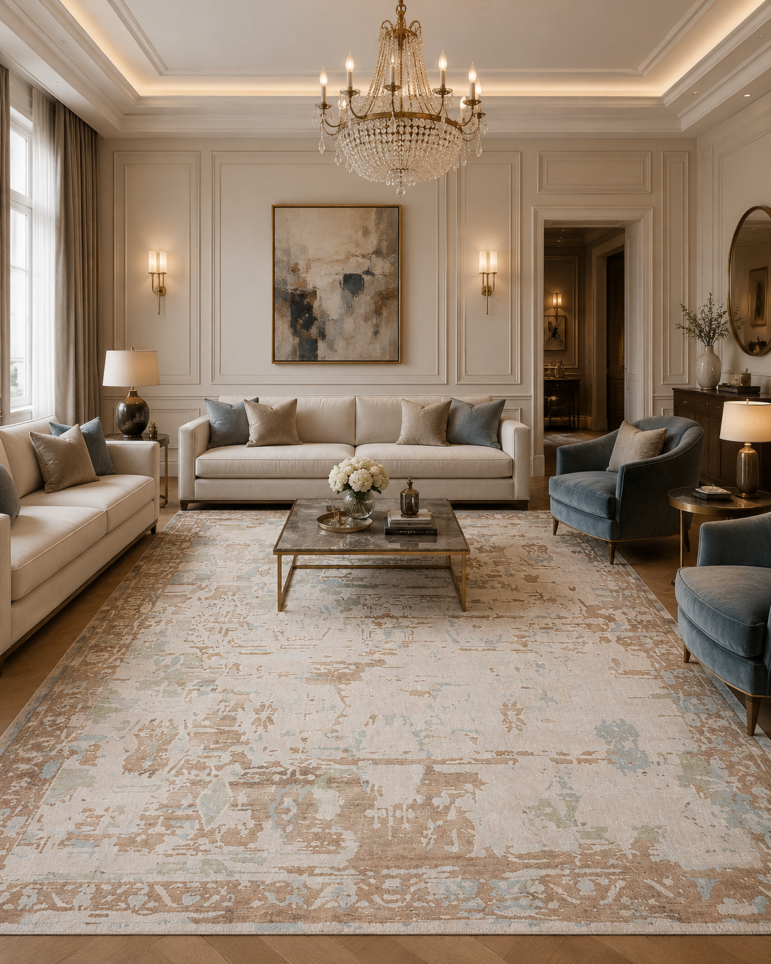 Symrna 5203 Handcrafted Wool Rug