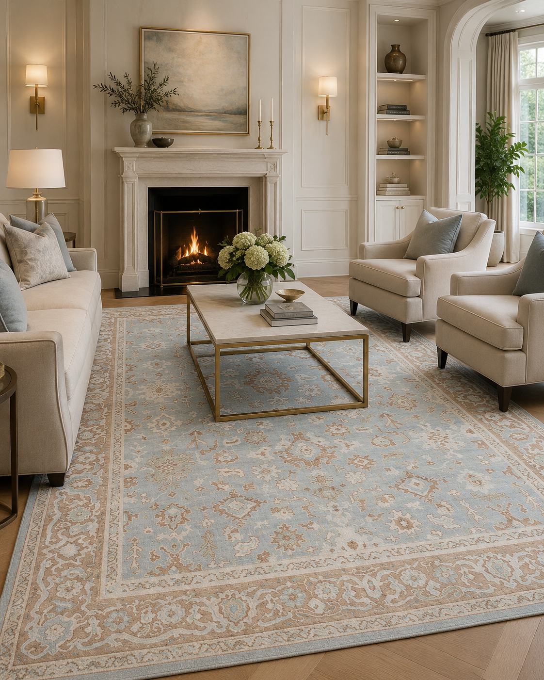 Symrna 5207 Handcrafted Wool Rug