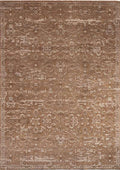 ABBY-7203 handcrafted wool rug in caramel, sand, ivory with tonal heritage styling