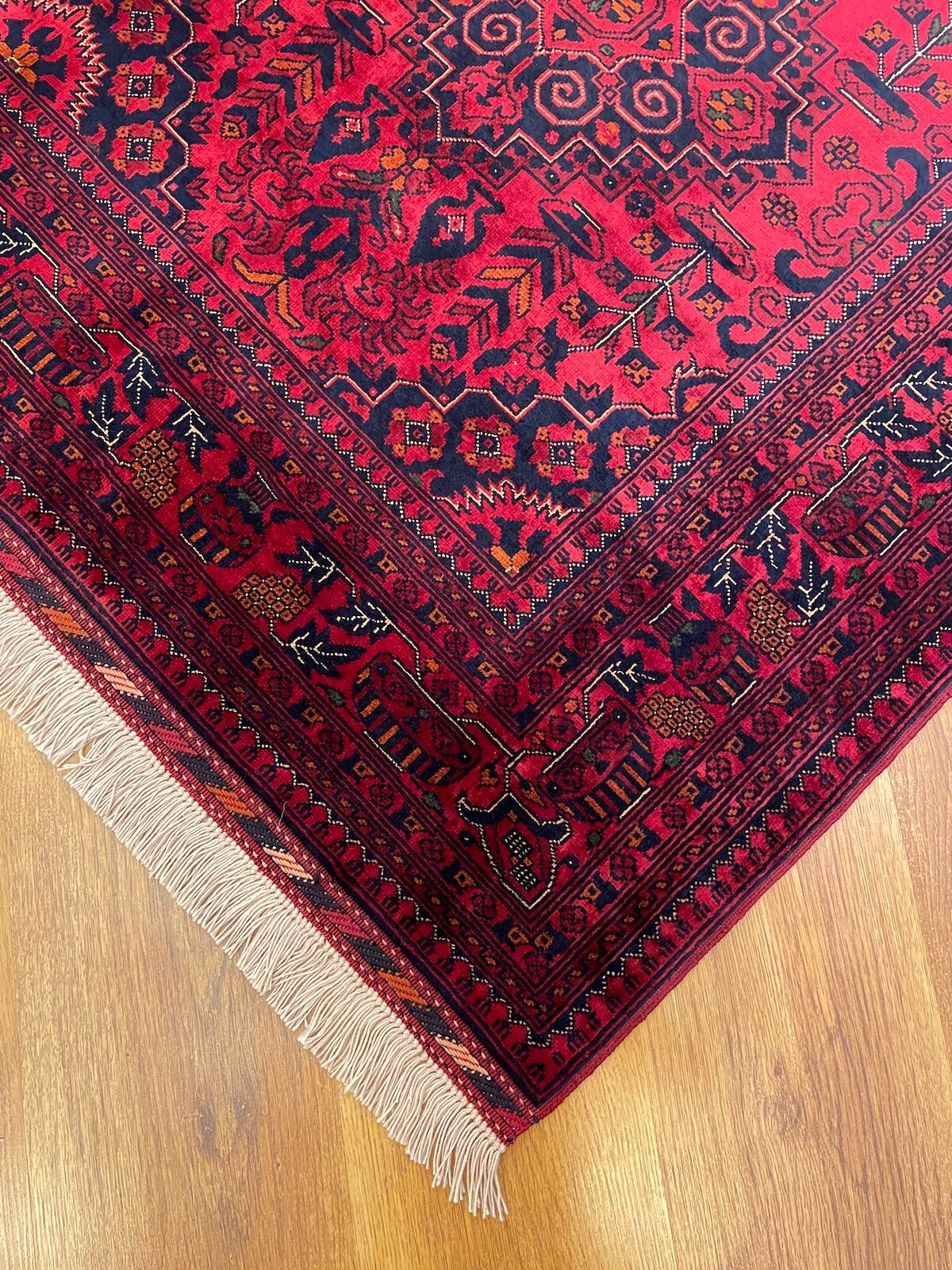 Afghan Bilicik Handwoven Rug – 154X199 by Camel Carpet