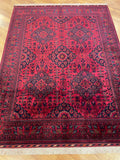 Afghan Bilicik Handwoven Rug – 154X199 by Camel Carpet