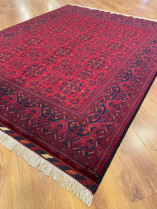 Afghan Bilicik Handwoven Rug – 149X194 by Camel Carpet