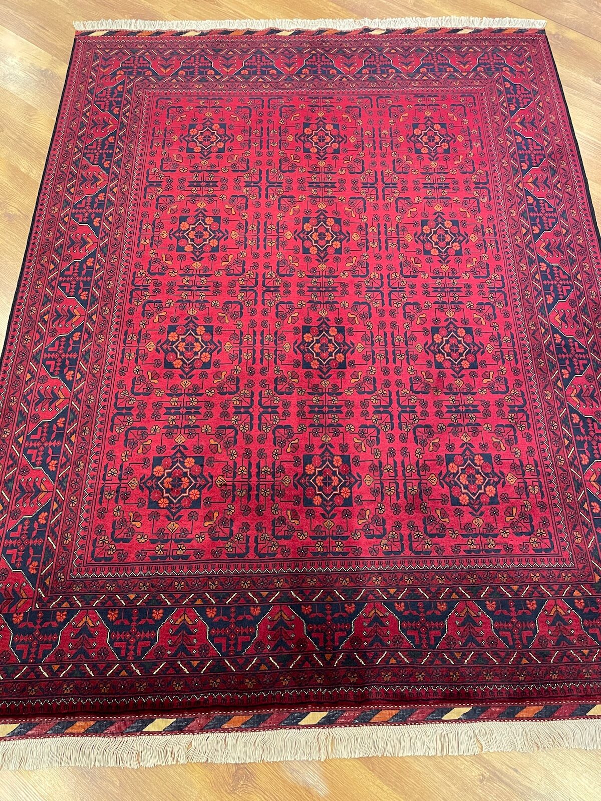 Afghan Bilicik Handwoven Rug – 149X194 by Camel Carpet