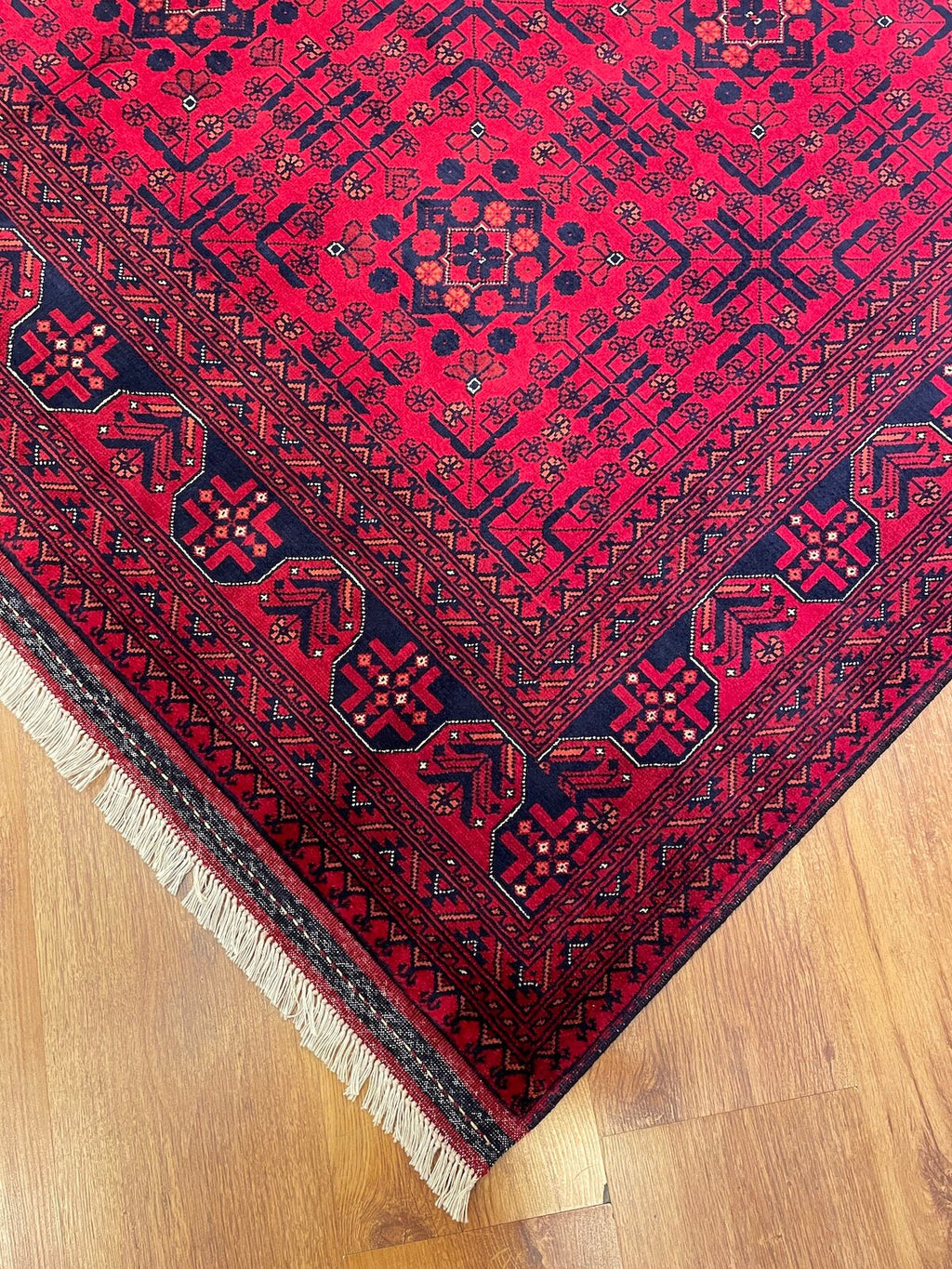 Afghan Bilicik Handwoven Rug – 177X237 by Camel Carpet