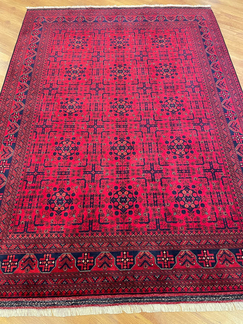 Afghan Bilicik Handwoven Rug – 177X237 by Camel Carpet