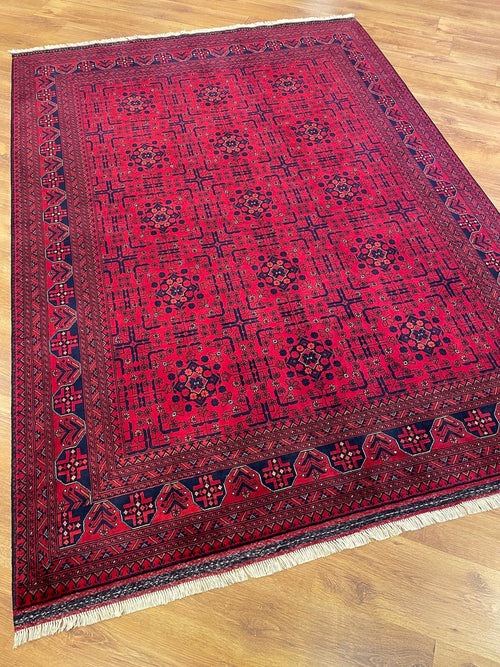 Afghan Bilicik Handwoven Rug – 177X237 by Camel Carpet