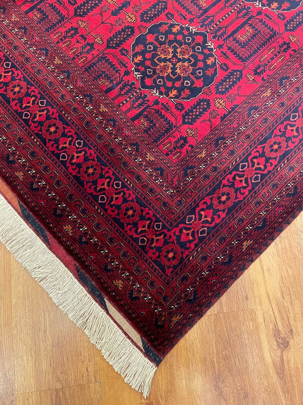 Afghan Bilicik Handwoven Rug – 201X292 by Camel Carpet