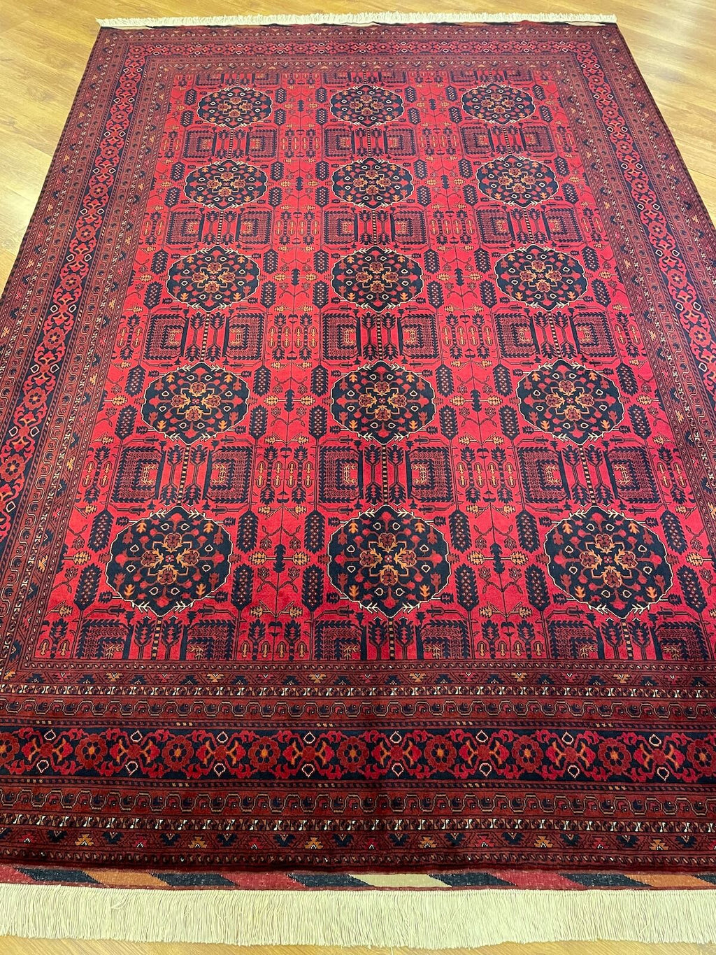 Afghan Bilicik Handwoven Rug – 201X292 by Camel Carpet