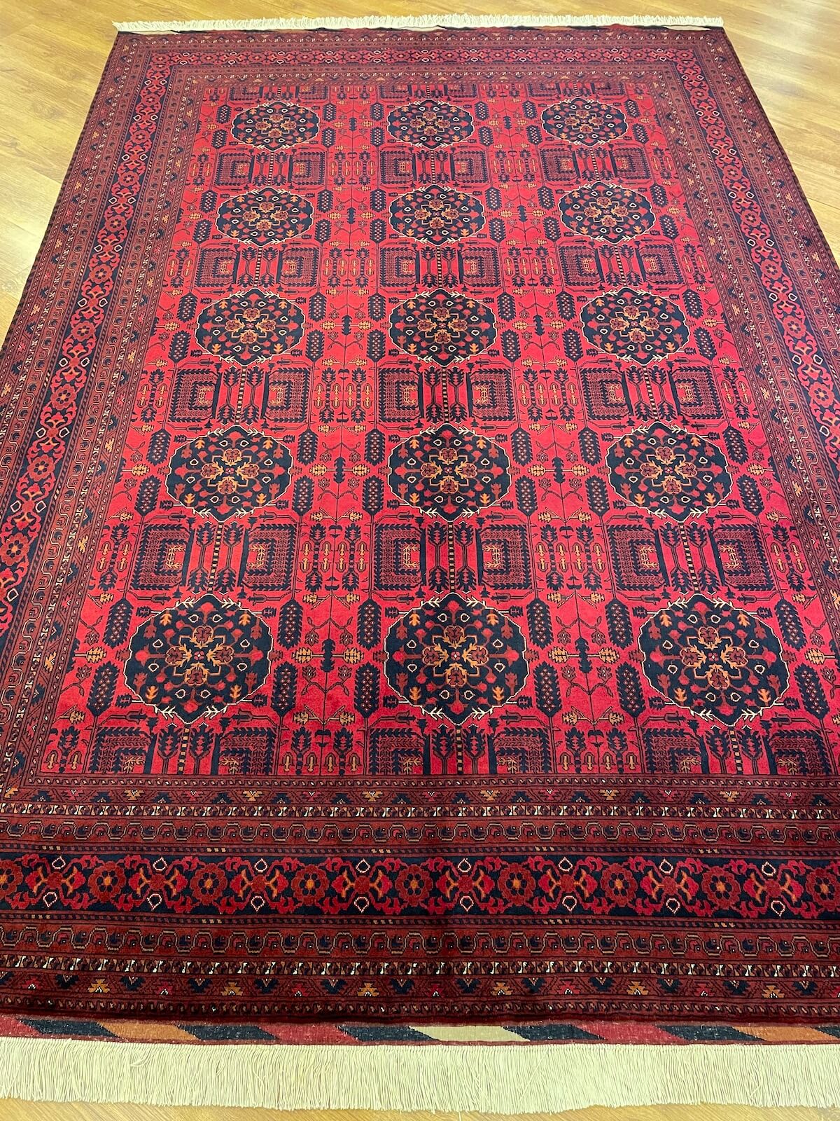 Afghan Bilicik Handwoven Rug – 201X292 by Camel Carpet