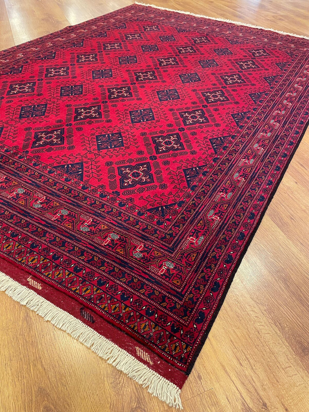Afghan Bilicik Handwoven Rug – 165X230 by Camel Carpet