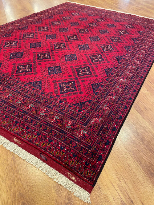Afghan Bilicik Handwoven Rug – 165X230 by Camel Carpet