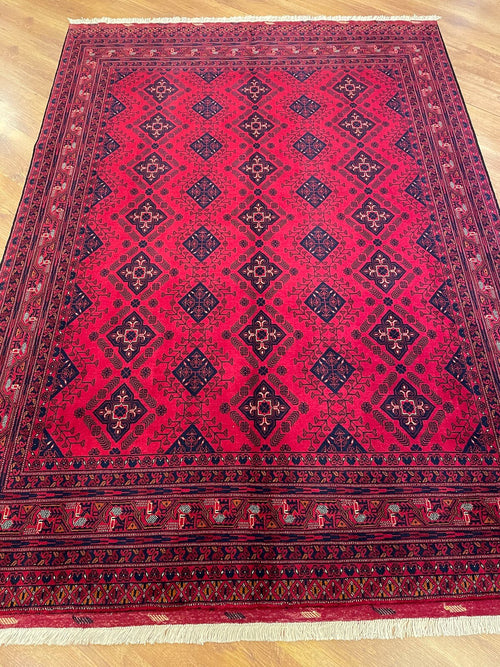 Afghan Bilicik Handwoven Rug – 165X230 by Camel Carpet