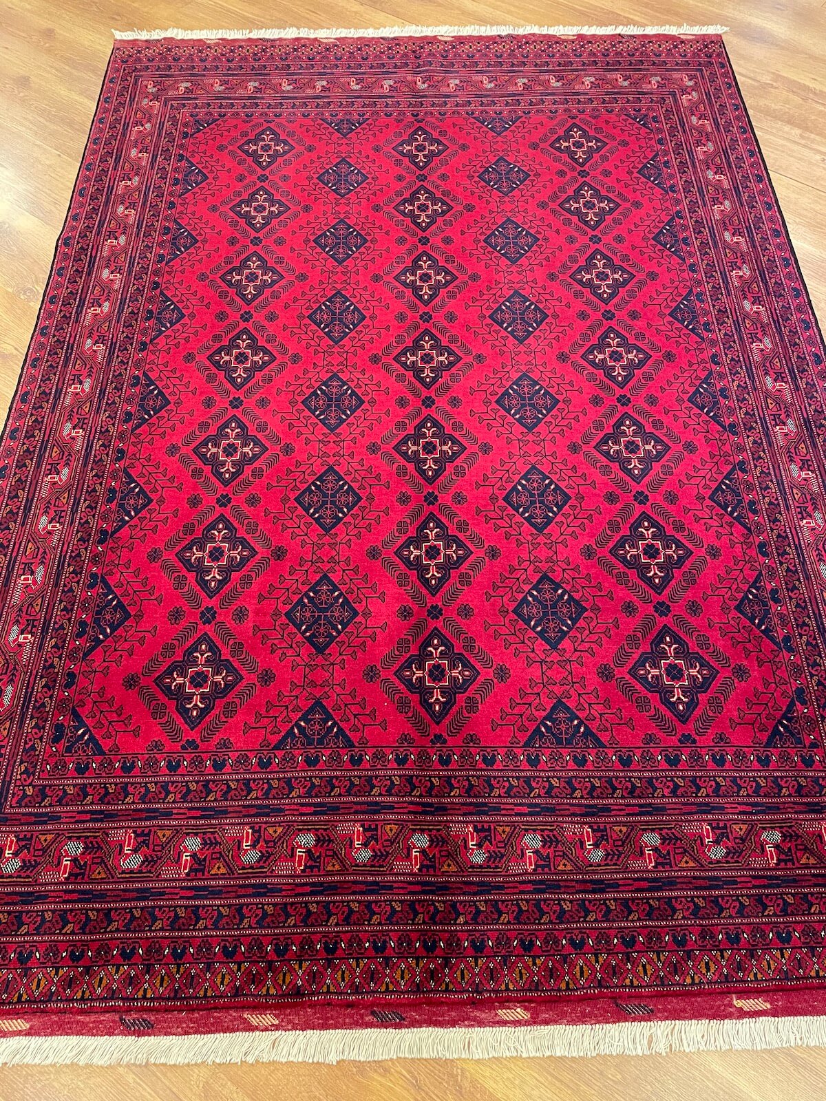 Afghan Bilicik Handwoven Rug – 165X230 by Camel Carpet