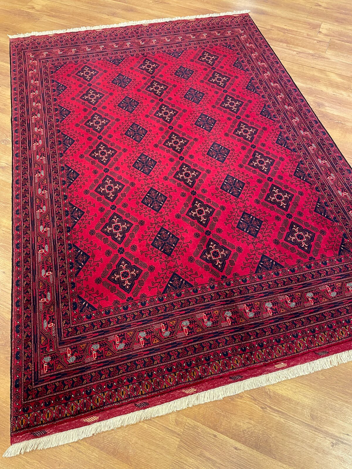 Afghan Bilicik Handwoven Rug – 165X230 by Camel Carpet