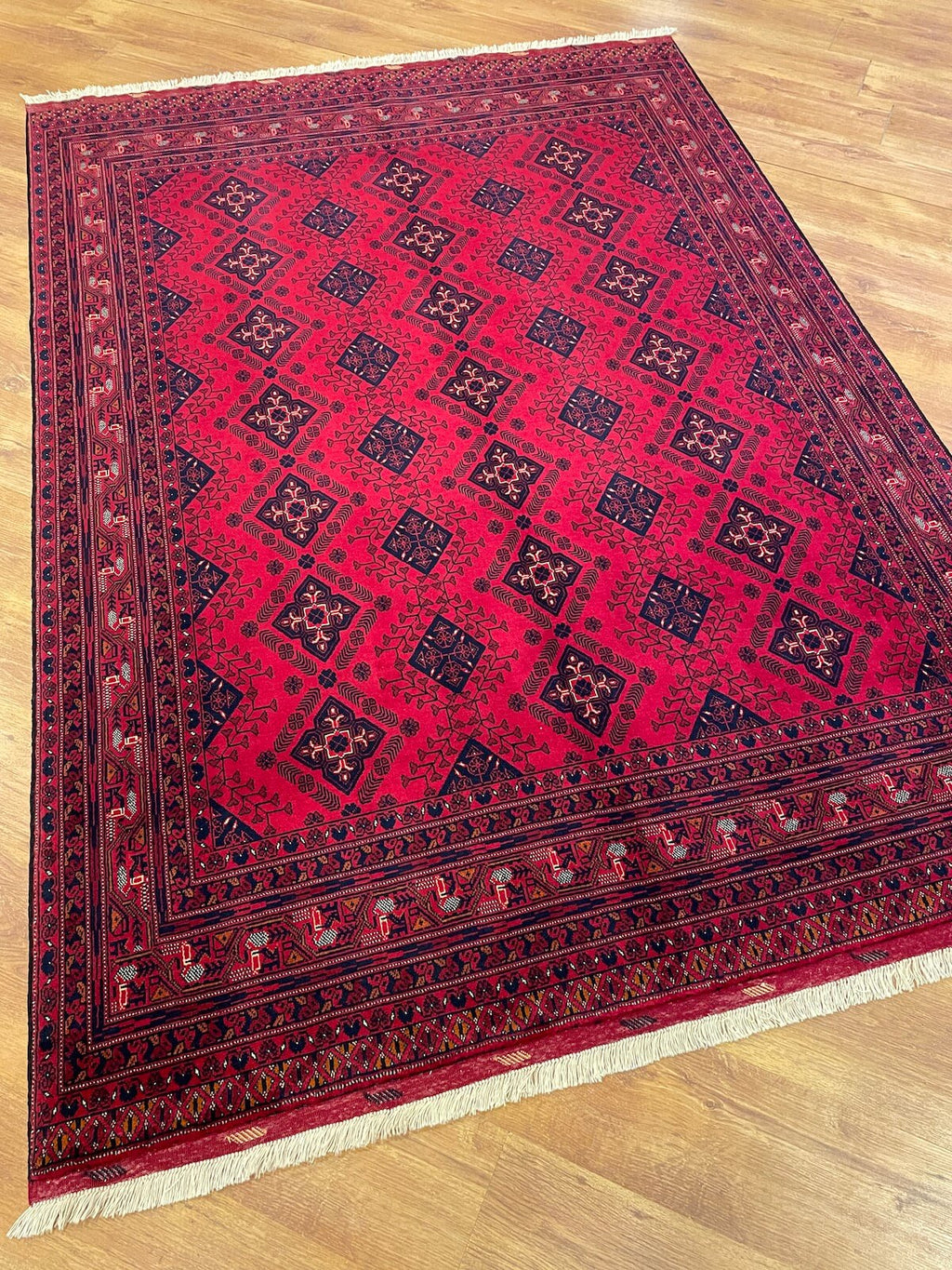 Afghan Bilicik Handwoven Rug – 165X230 by Camel Carpet
