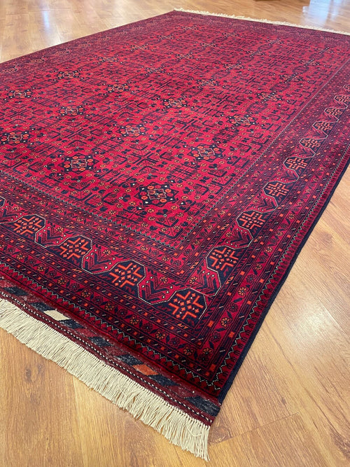 Afghan Bilicik Handwoven Rug – 202X295 by Camel Carpet