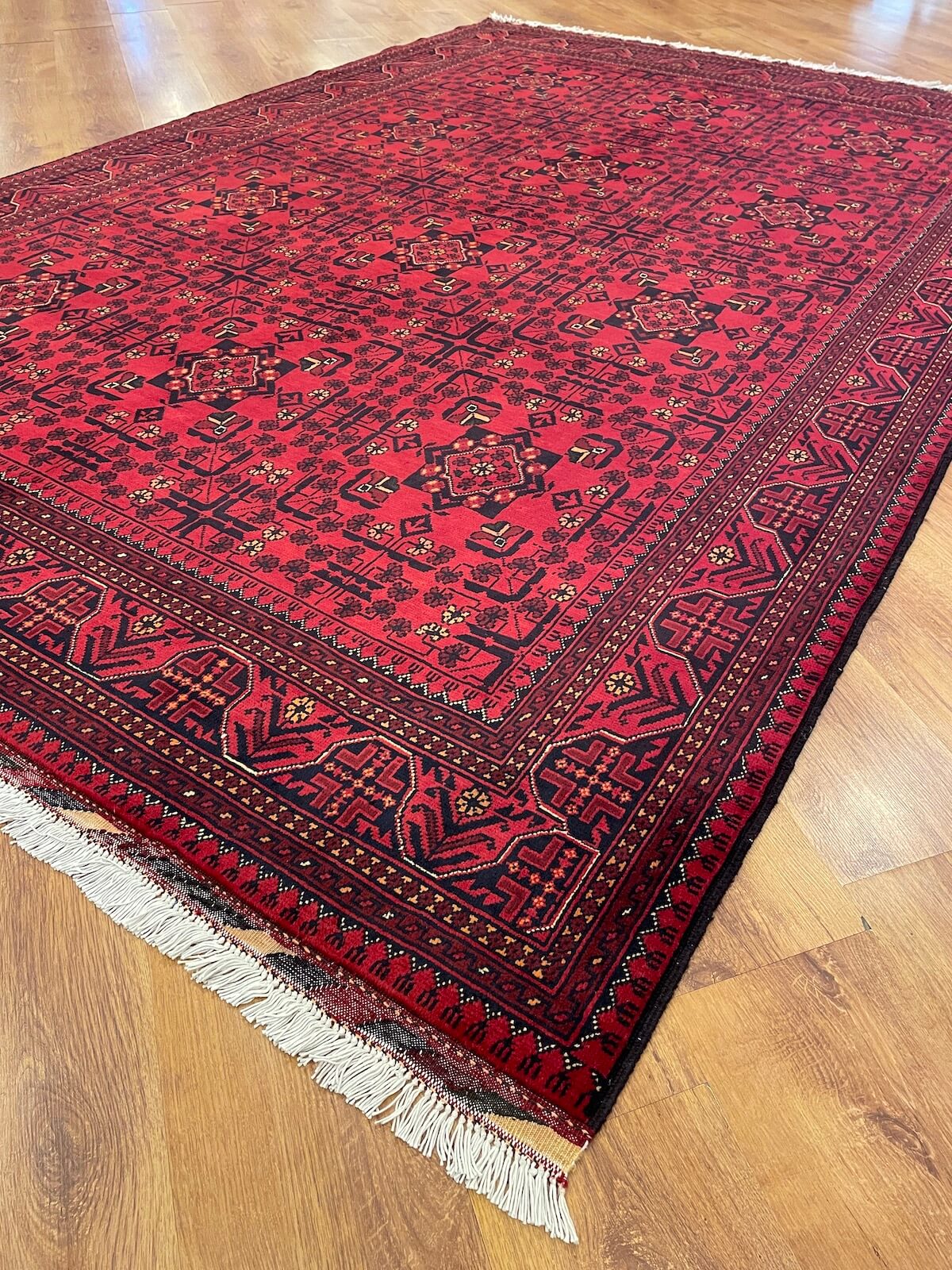 Afghan Khamyap Handwoven Rug – 200X293 by Camel Carpet