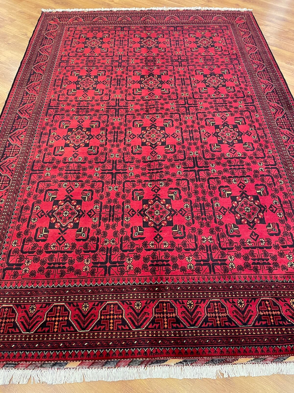 Afghan Khamyap Handwoven Rug – 200X293 by Camel Carpet
