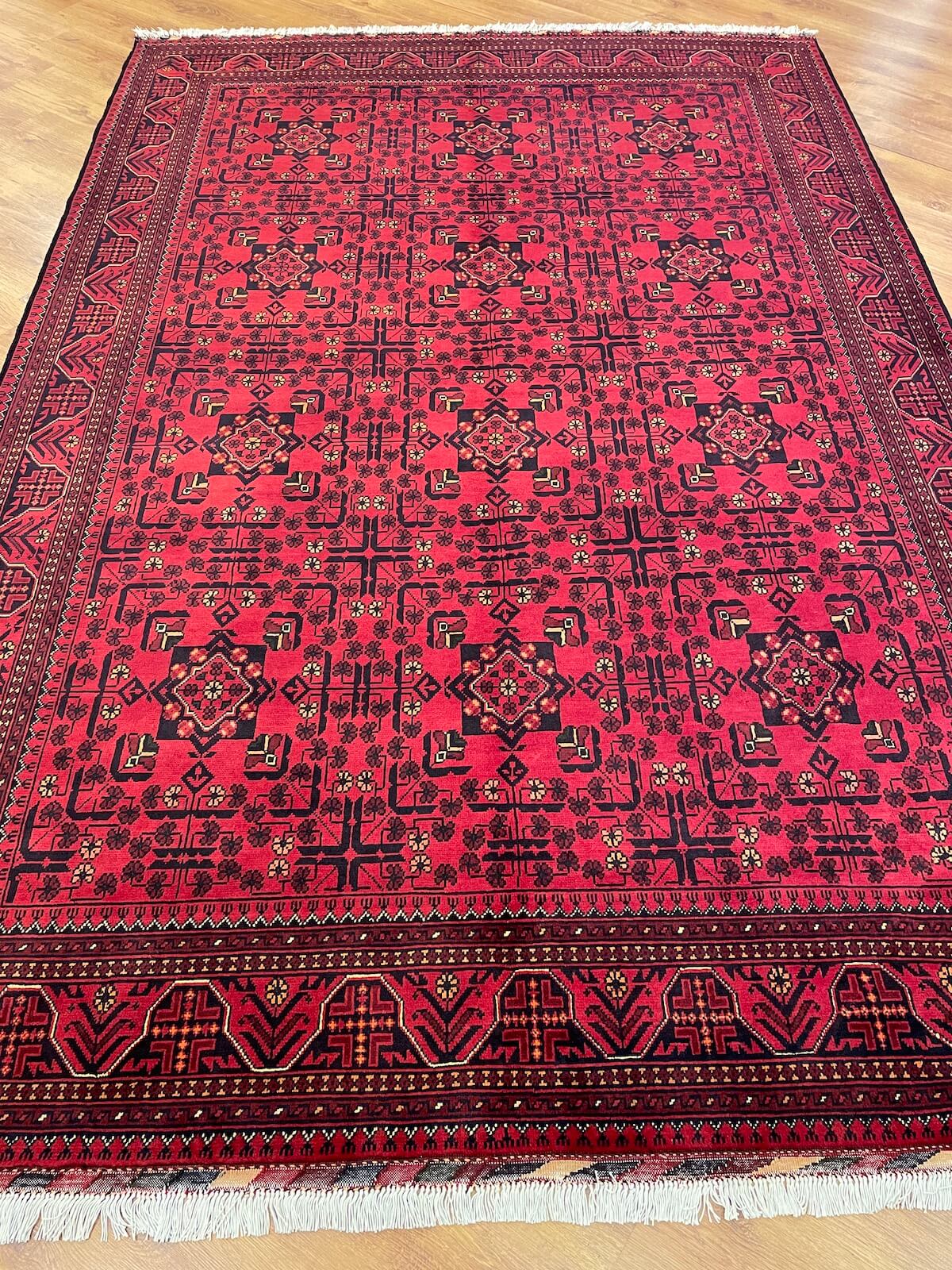 Afghan Khamyap Handwoven Rug – 200X293 by Camel Carpet