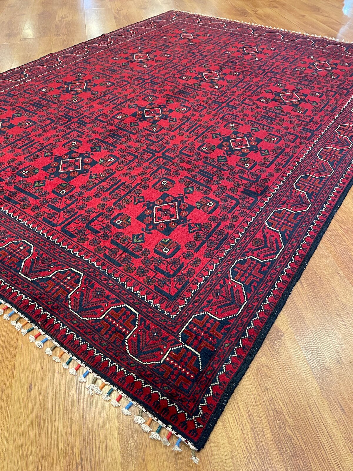 Afghan Khamyap Handwoven Rug – 167X227 by Camel Carpet