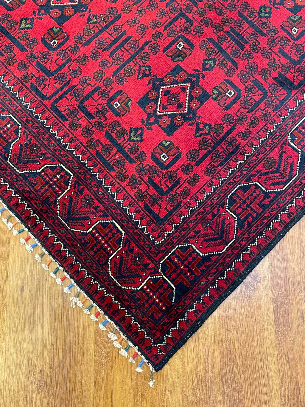 Afghan Khamyap Handwoven Rug – 167X227 by Camel Carpet
