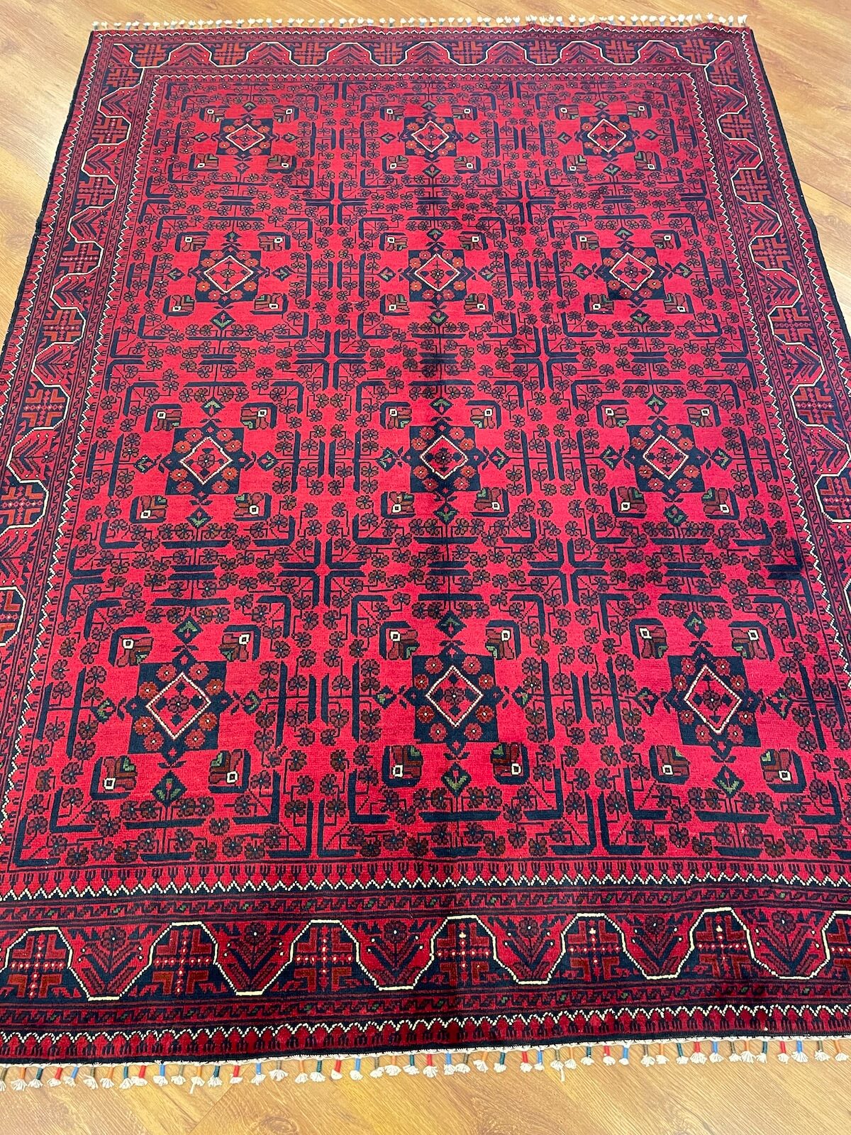 Afghan Khamyap Handwoven Rug – 167X227 by Camel Carpet
