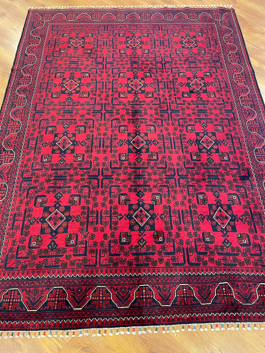 Afghan Khamyap Handwoven Rug – 167X227 by Camel Carpet