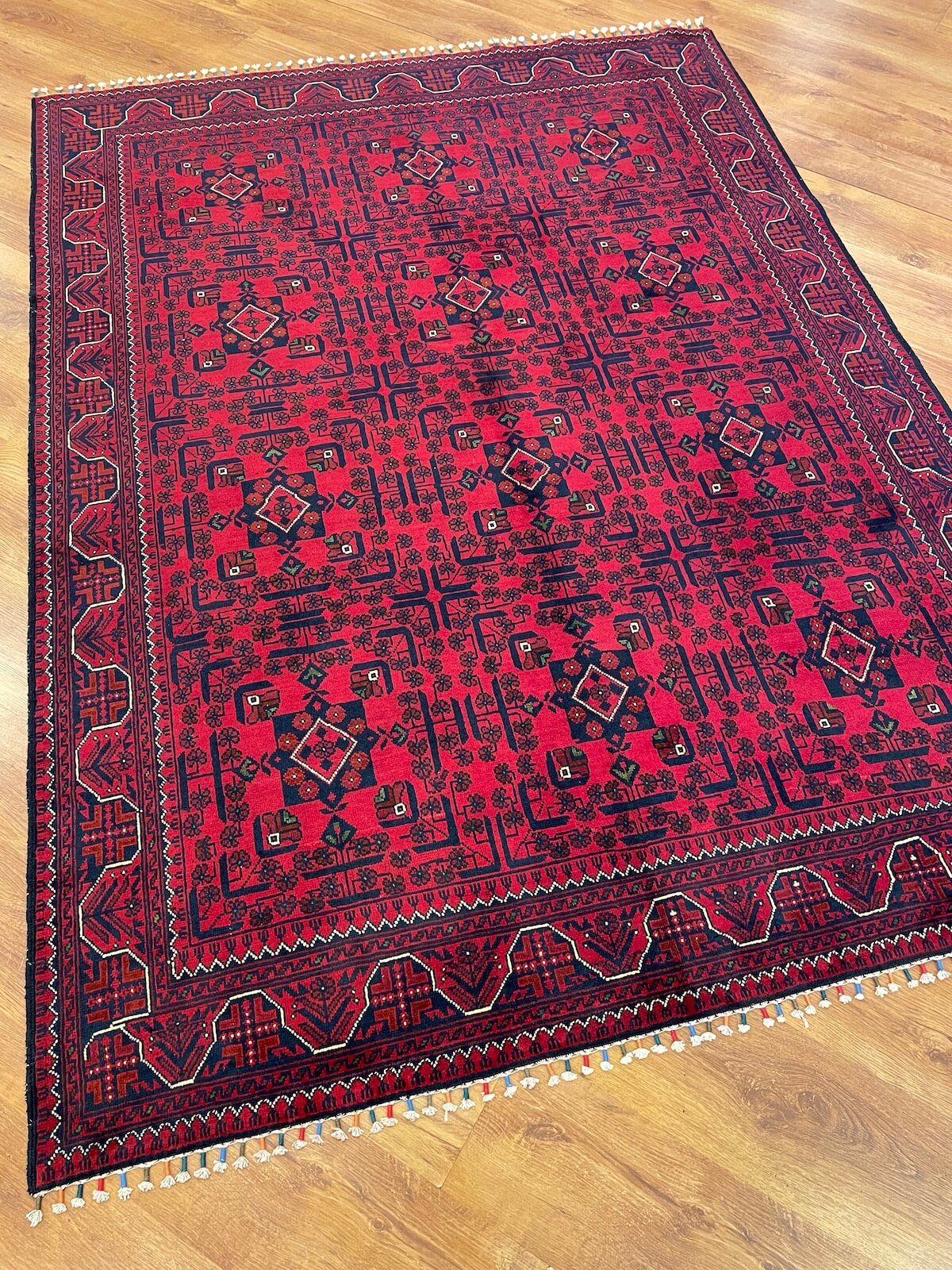 Afghan Khamyap Handwoven Rug – 167X227 by Camel Carpet