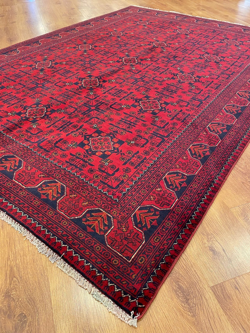 Afghan Khamyap Handwoven Rug – 170X240 by Camel Carpet