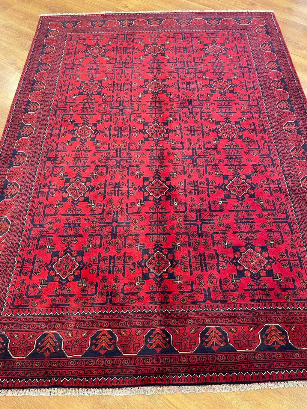 Afghan Khamyap Handwoven Rug – 170X240 by Camel Carpet