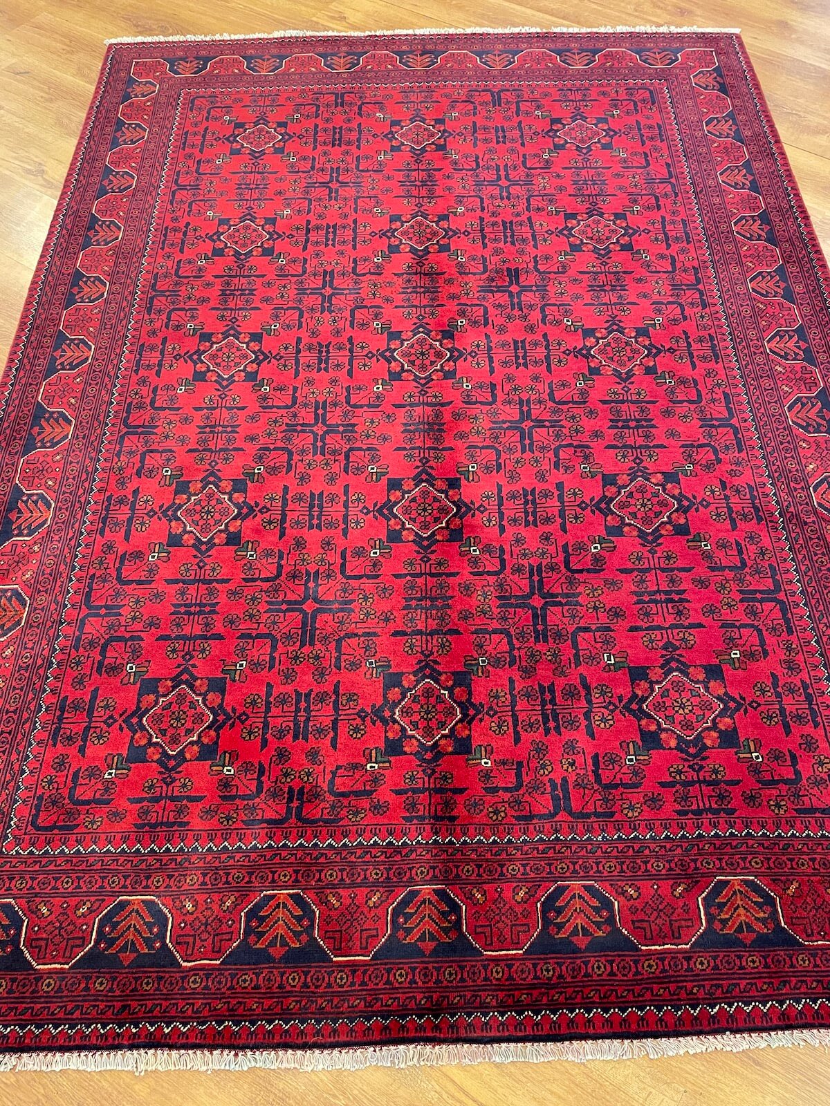 Afghan Khamyap Handwoven Rug – 170X240 by Camel Carpet