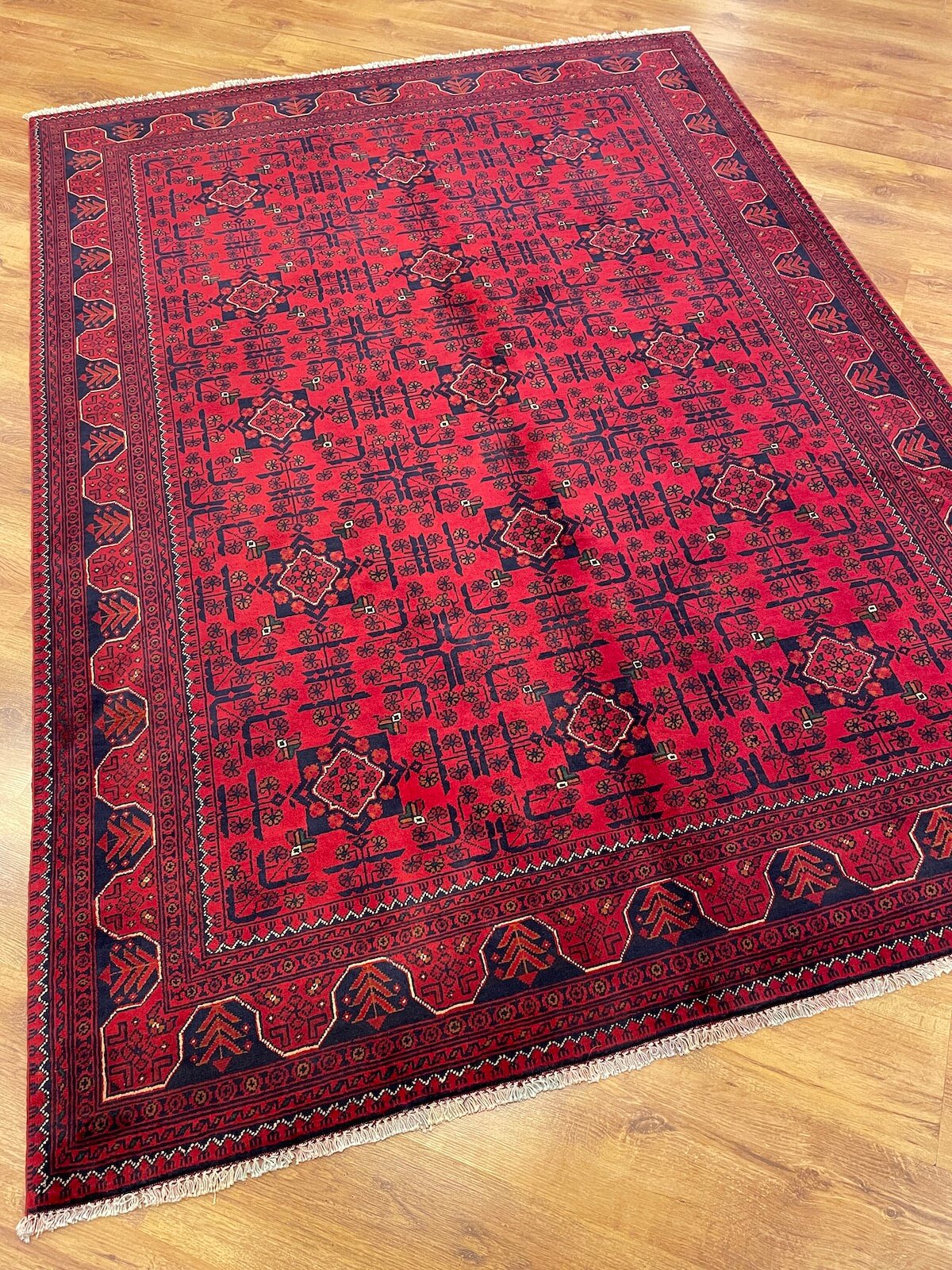 Afghan Khamyap Handwoven Rug – 170X240 by Camel Carpet