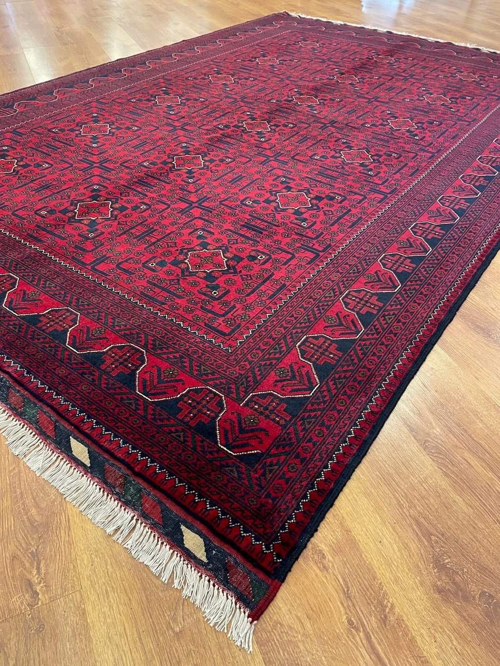 Afghan Khamyap Handwoven Rug – 200X300 by Camel Carpet
