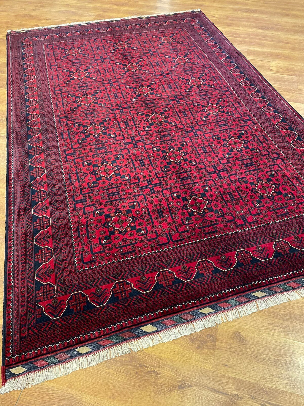 Afghan Khamyap Handwoven Rug – 200X300 by Camel Carpet