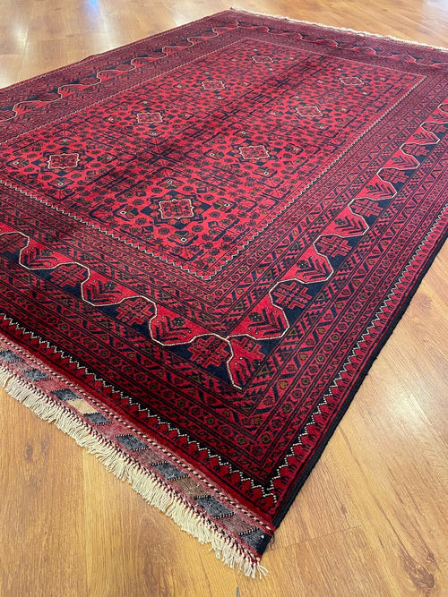 Afghan Khamyap Handwoven Rug – 170X234 by Camel Carpet