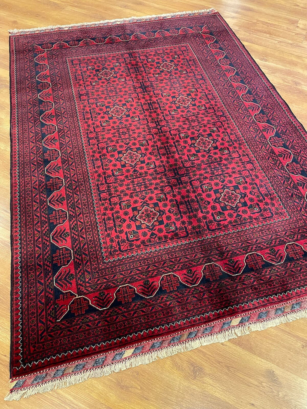 Afghan Khamyap Handwoven Rug – 170X234 by Camel Carpet