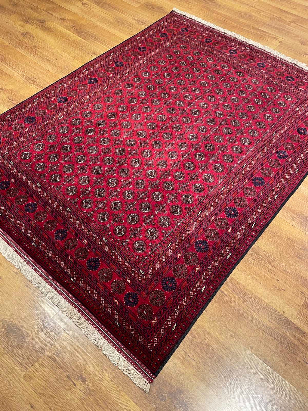 Afghan Bilicik Handwoven Rug – 147X198 by Camel Carpet