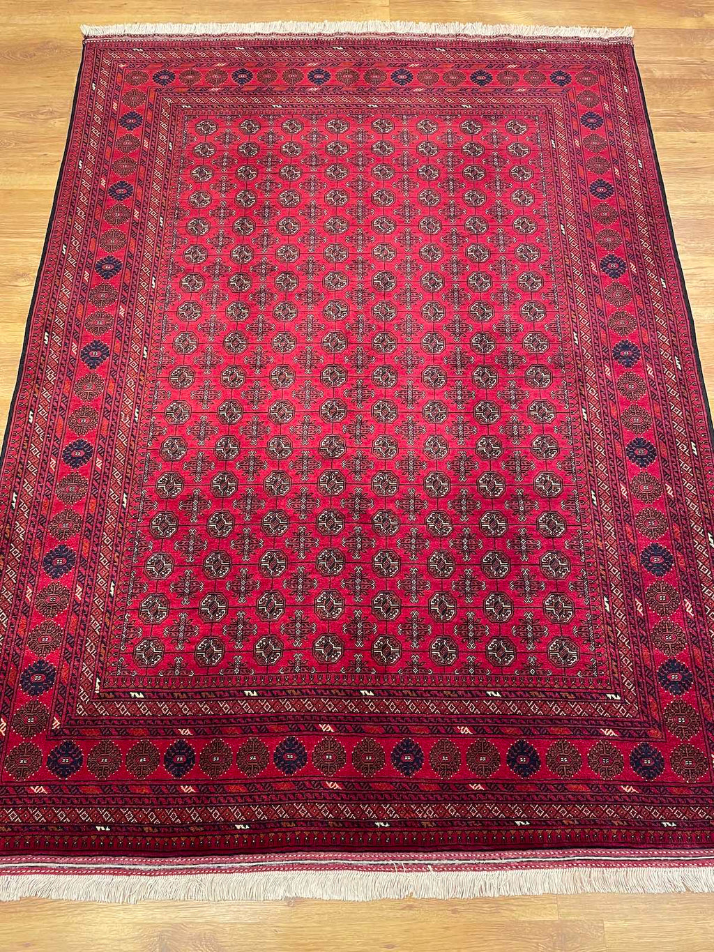Afghan Bilicik Handwoven Rug – 147X198 by Camel Carpet