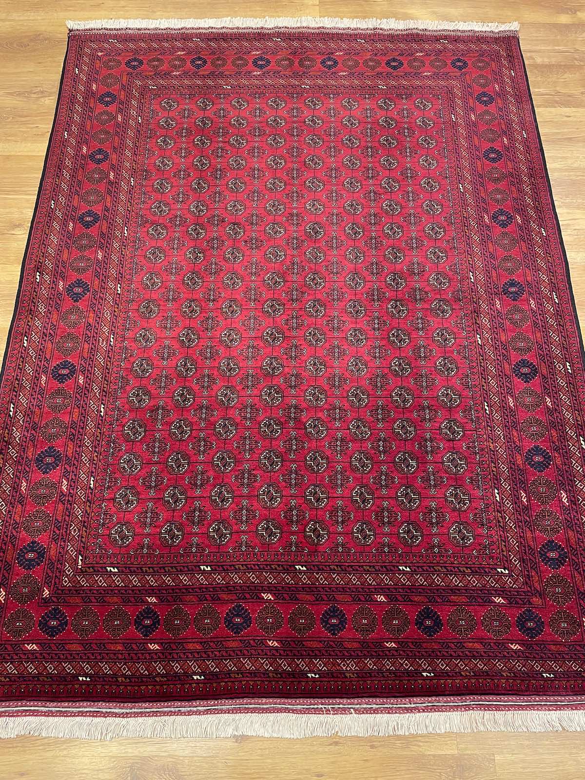 Afghan Bilicik Handwoven Rug – 147X198 by Camel Carpet