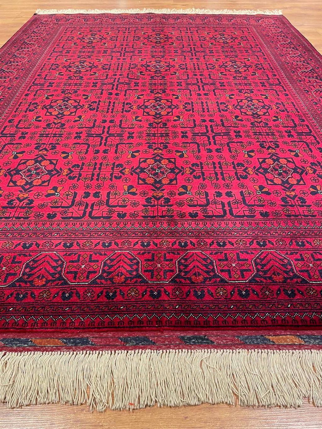 Afghan Bilicik Handwoven Rug – 150X201 by Camel Carpet
