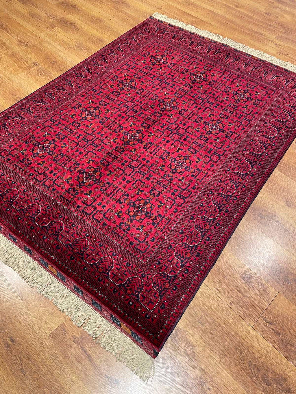 Afghan Bilicik Handwoven Rug – 150X201 by Camel Carpet