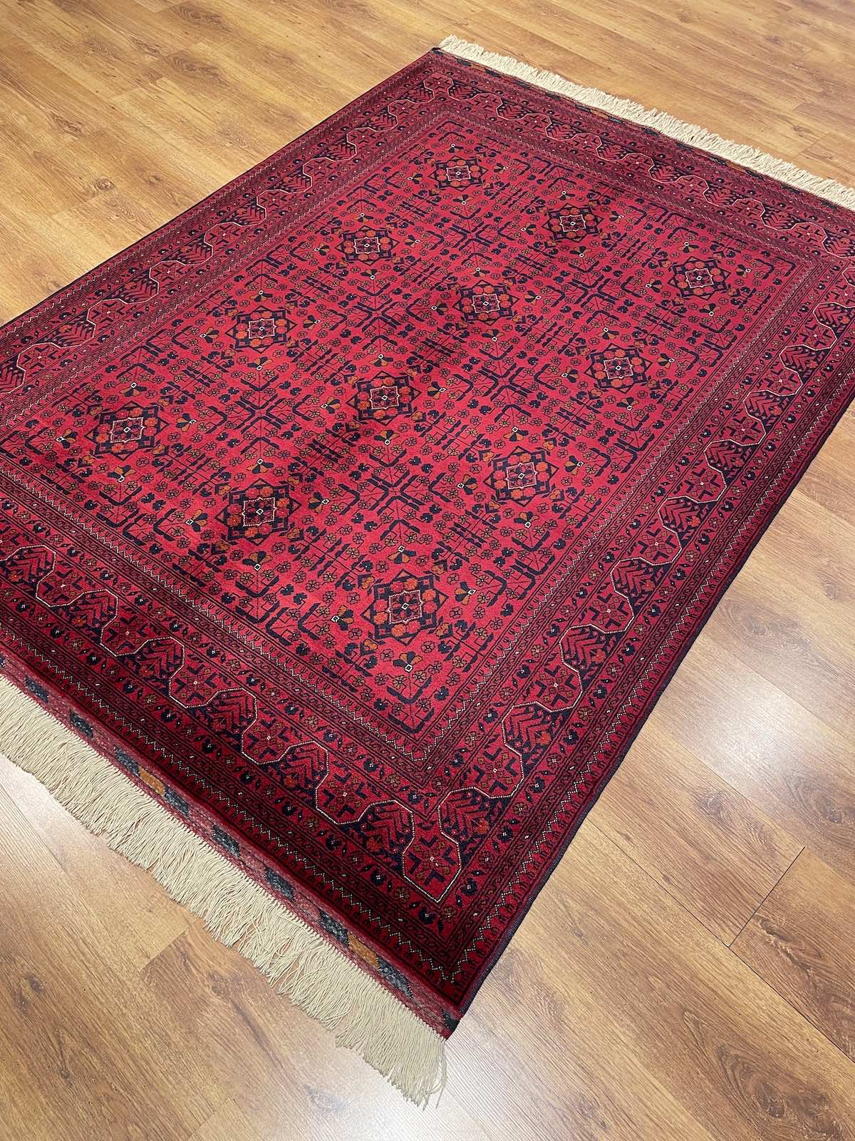 Afghan Bilicik Handwoven Rug – 150X201 by Camel Carpet